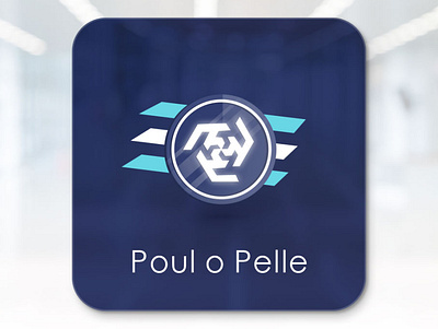 Poul o Pelle Logo branding illustration logo
