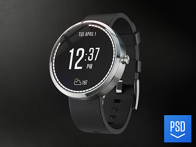 Moto 360 (3d) 360 3d android cinema4d gear mockup moto photoshop render template vray watch