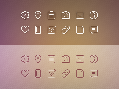 Line glyphs