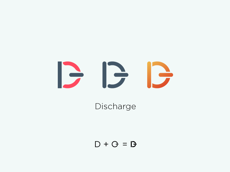 Discharge Logo logodesignidea graphicdesigner illustration uidesign simplecooldesign graphicdesign icon typography branding logodesign logo