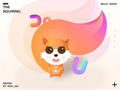 Squirrel ui 插图 设计