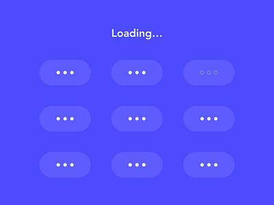 loading design icon motion ui