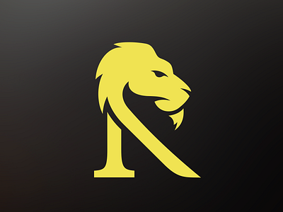 Lion letermark lion lionlogo logo logodesign logotype r