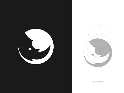shade of rhino construction geometrical ideas inspiration logo logodesign monogram negativespace rhino rhinoceros