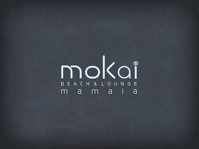 Mokai beach logo lounge mokai