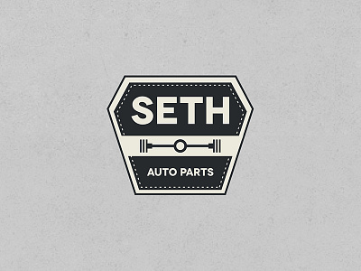 Seth 3 auto logo retro seth