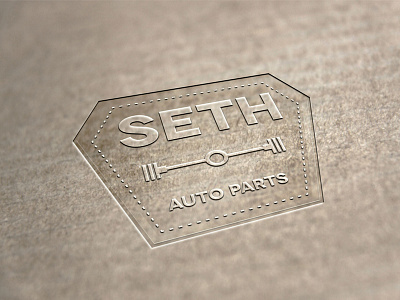 Seth mock up logo mock seth up wassim