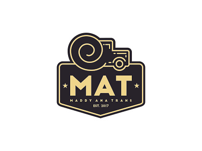 Mat best brand cargo logo transport truck