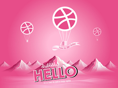 Dribbble First Show 插图