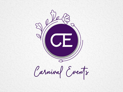 Carnival Events Logo (4) | Minimal CE logo