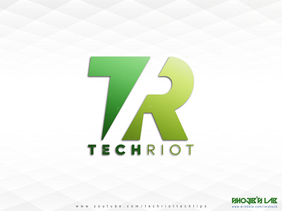 Techriot Tech Tips | Logo Design design logo riot shojib tech techriot