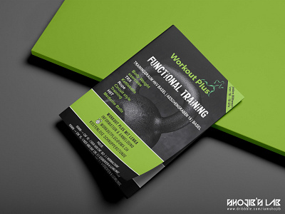 Flyer Design | Workout Plus ahmed design dribbble dribble drible flyer graphic design plus shojib workout