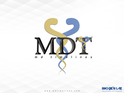 MDT Logo | MDTimelines Logo analysis chronology data doctor logo mdt