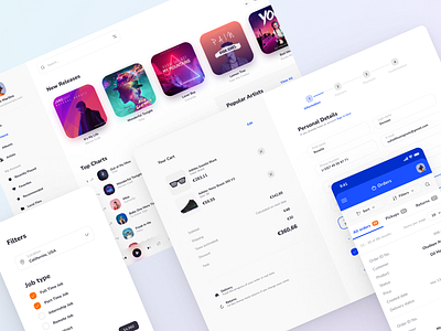 Xela UI Kit - Templates for Web & Mobile apps