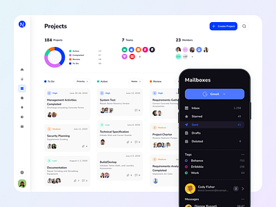 Xela Design System - Templates for dashboards and mobile Apps