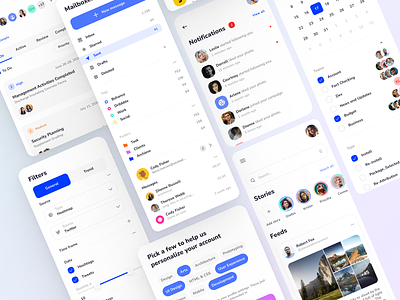 Xela UI Kit - Templates for Mobile Apps android app design design system figma ios jetpack compose mobile app prototyping swiftui template templates ui kit