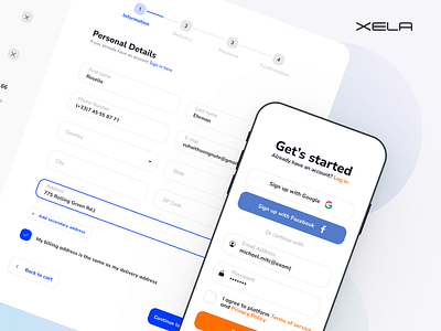 XELA UI Kit - Design templates android app design system desktop app figma forms input ios app jetpack compose mobile app prototyping swiftui template templates ui kit web app