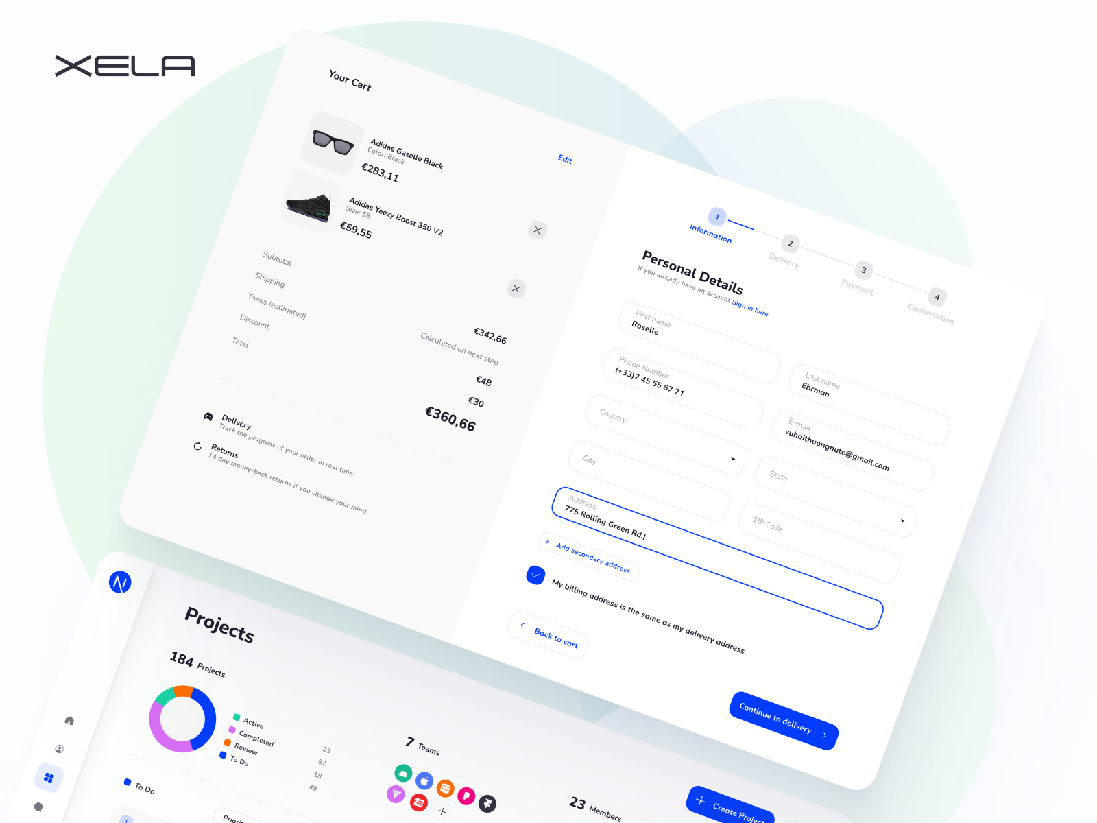 Xela Design System Desktop Templates By Alexanderg For Setproduct On Dribbble 1700