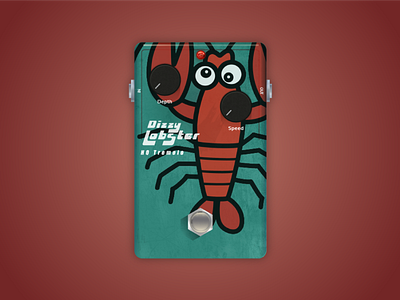 Lobster app deplike design dribbble guitar effect illustration pedals