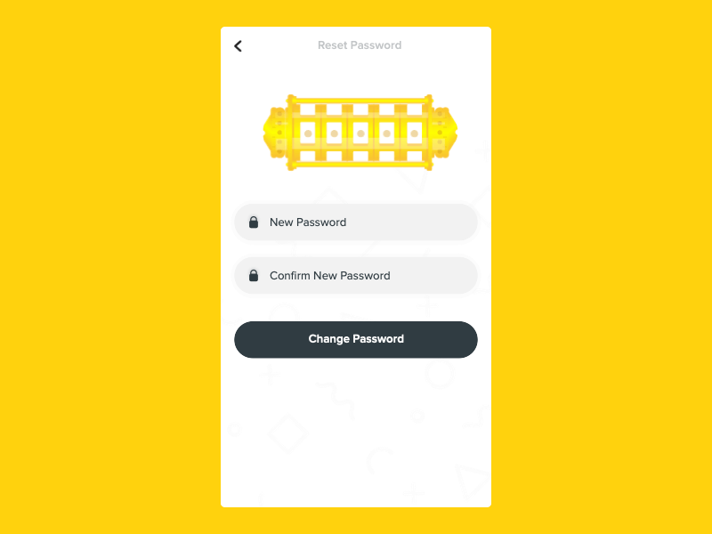 Changing password app app design change forgot password mobile password principle reset password