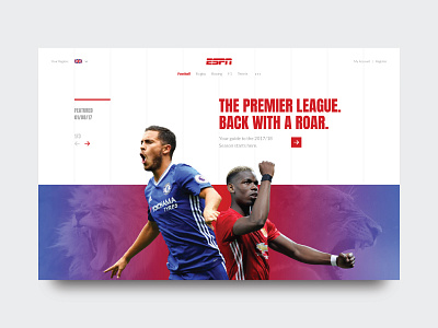 ESPN - Web Concept