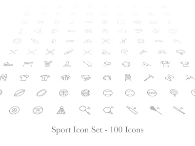 Sports Icon Set - Premium