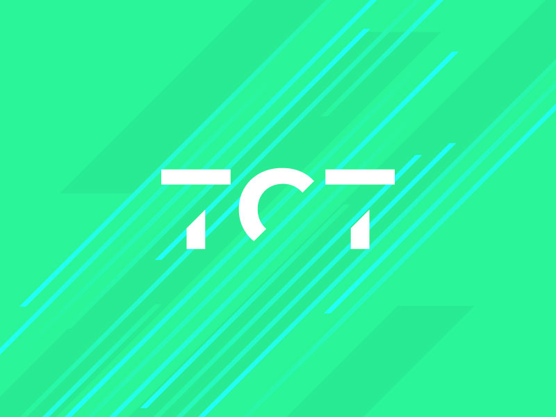 TCT Logo Concept 1 custom type identity graphic creative colour brand design logo
