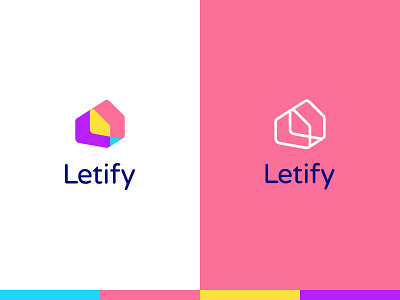 Letify - Logo brand buy colour create creative designer graphic home identity logo rent