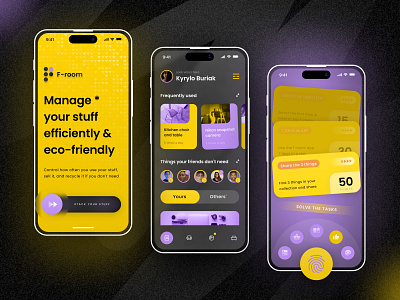 F-room stuff manager App