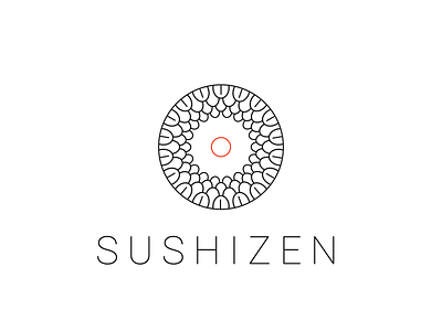 Logo Challenge - SushiZen branding challenge daily challange design logo logo a day logodesign logodesigns logos vector
