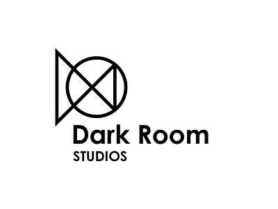 Daily Logo Challenge - Day 25 - Dark Room Studio challenge clean concept daily challange design icon logo logo a day logodesign logodesigns minimal minimalist simple design simple logo