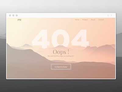 404 page 404page dailyui dailyuichallenge design