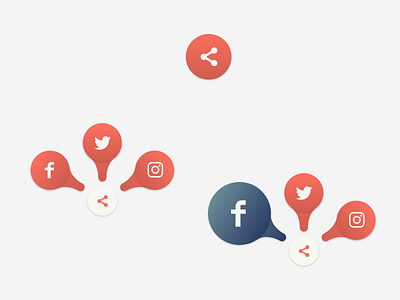 Social share appicon dailyui dailyuichallenge design social share social share button uidesign