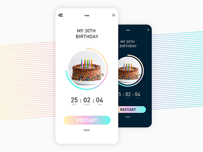 Countdown countdown dailyui dailyuichallenge design uidesign