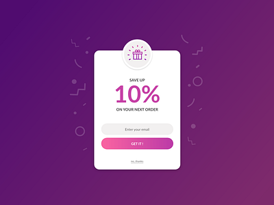 Pop up message dailyui dailyuichallenge design popup popup design uidesign