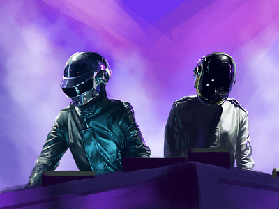 Fanart Daft punk