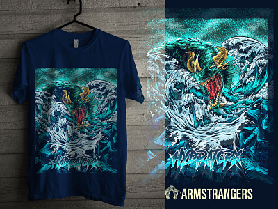 Hydratorxtees apparel graphics artwork dragon illustration merch tees tshirt