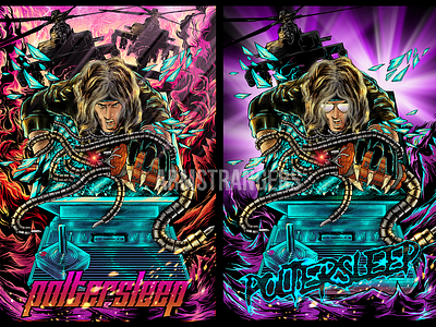 Poltersleepp apparel artwork bandmerch cover cover art cover artwork covers illustration