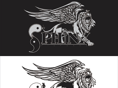 Spinx Film Logo artwork illustration logo logo design