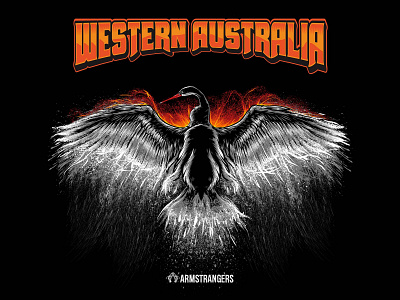western australia artwork illustration
