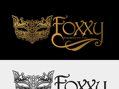 FOXXY branding design fashion fashion brand illustration logo logo design vector