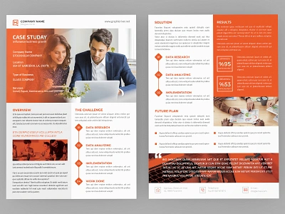 Case Study a4 agency booklet brief brochure bulletin business case study casestudy clean corporate creative design document editorial file flyer indesign informational