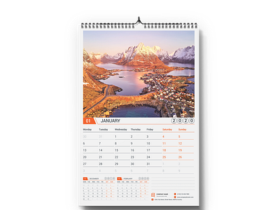 Wall Calendar 2020 calendar calendar 2020 calendar design month new year planner wall calendar year