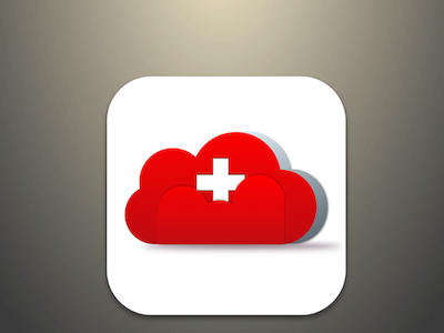 Swiss cloud cloud fuckflat icon sketchapp swiss