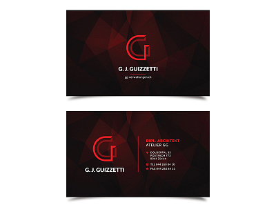 Gg logo & Business Card business card clean minimal creative illustration illustrator logo design modern art one color