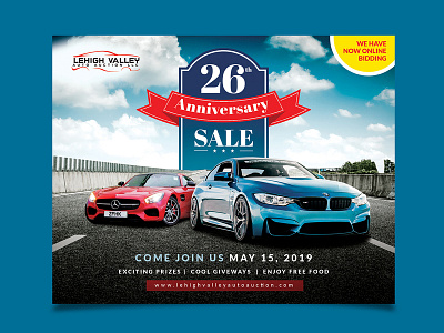 26th Annual Anniversary Sale Postcard