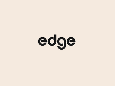 edge logotype 36daysoftype branding design icon illustration lettering lettermark letters logo logos logotype mark type vector