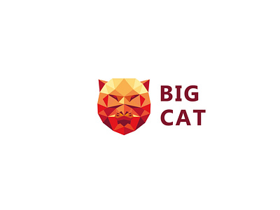 bigcat animal mark logo logos brand branding design logo logos mark vector
