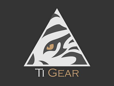 Ti Gear Logo branding flat iran logo logodesign logodesigner logoinspiration minimal motionium soheilrajabi tiger