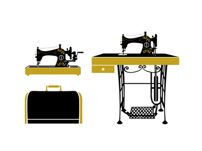 Sewing Machine Vector